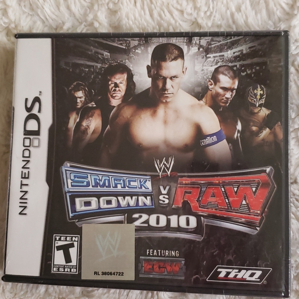 NWT Nintendo DS SmackDown vs Raw 2010